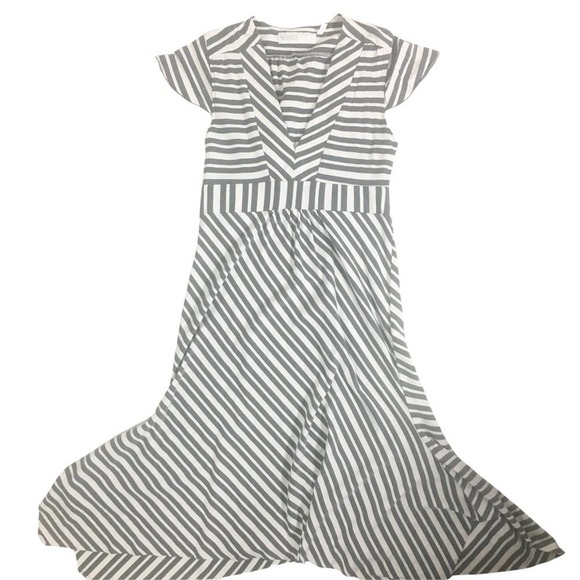 Carve Designs Dresses & Skirts - Carve Designs Striped Asymmetrical Dress  Medium